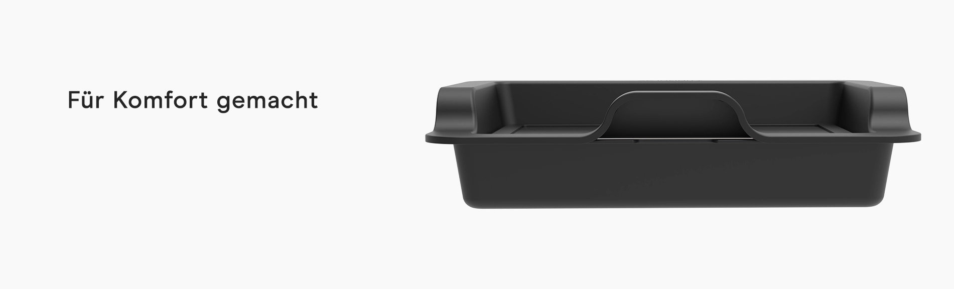Large Trim Tray System Ergonomically shaped tray