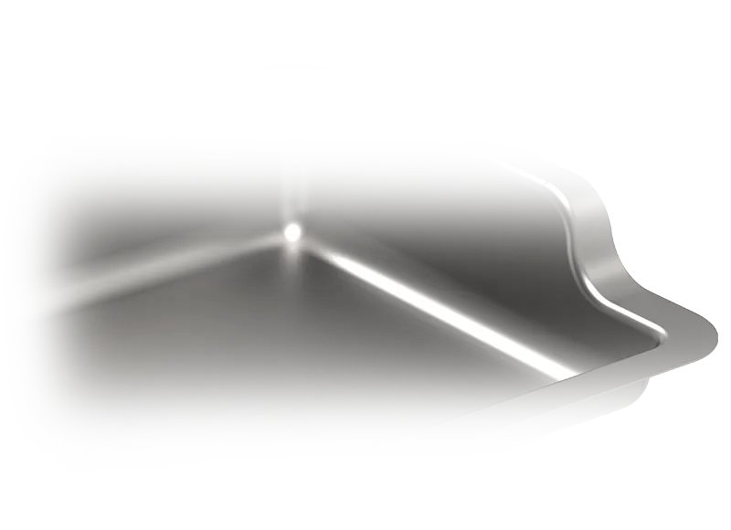 SUS 304 food-grade stainless steel trim tray with a non-stick surface for easy cleaning and safe pollen recovery.