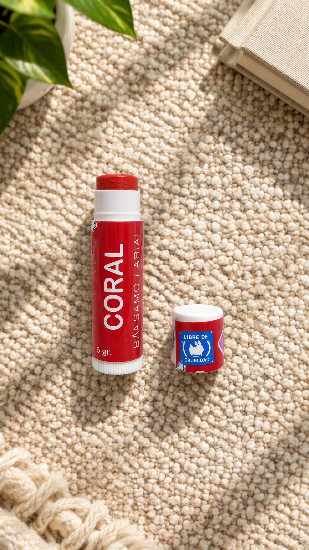 Bálsamo Labial Coral