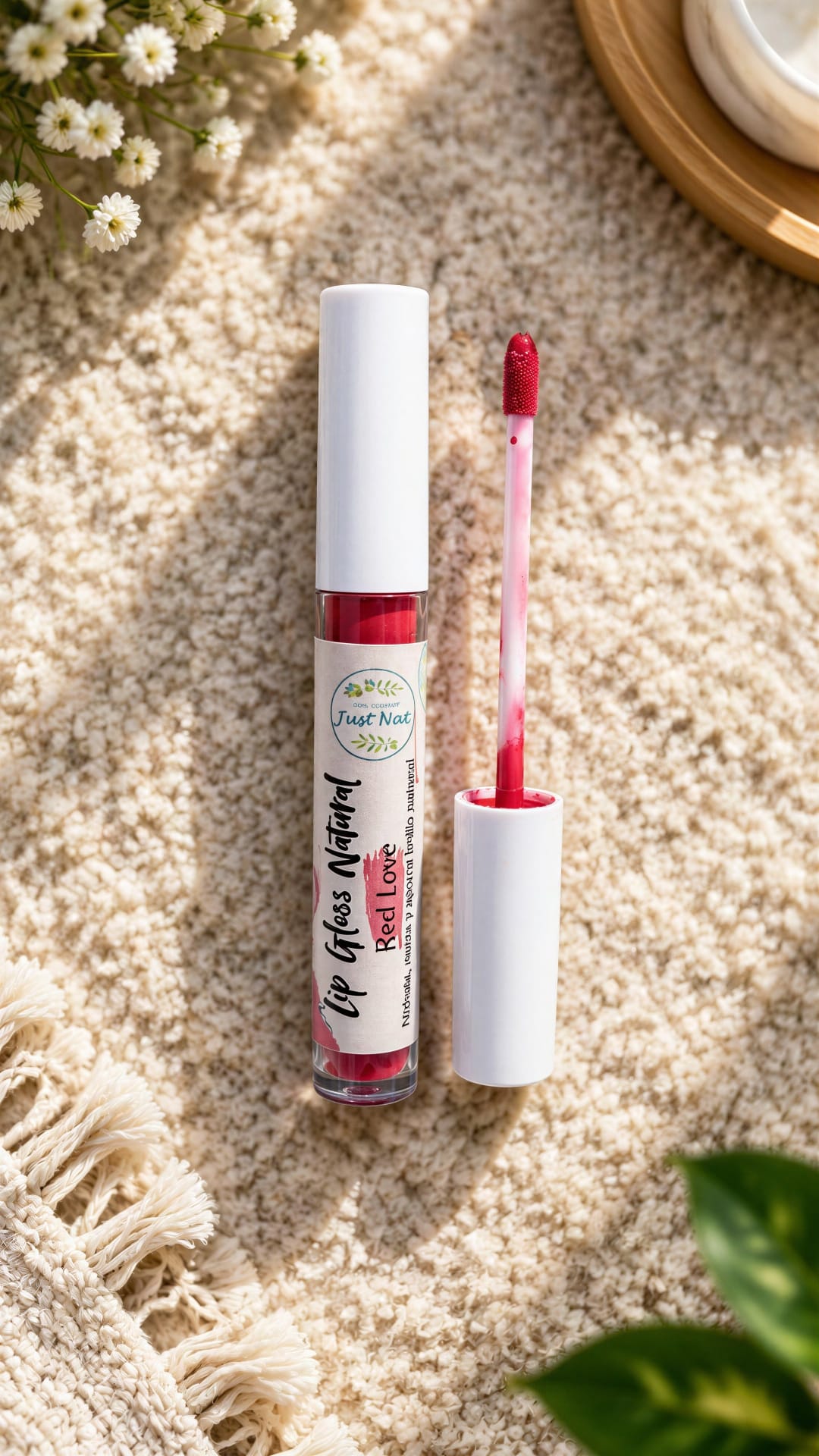 Lip Gloss Natural - Red Love