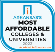 Arkansas's Most Affordable Colleges and Universities Badge