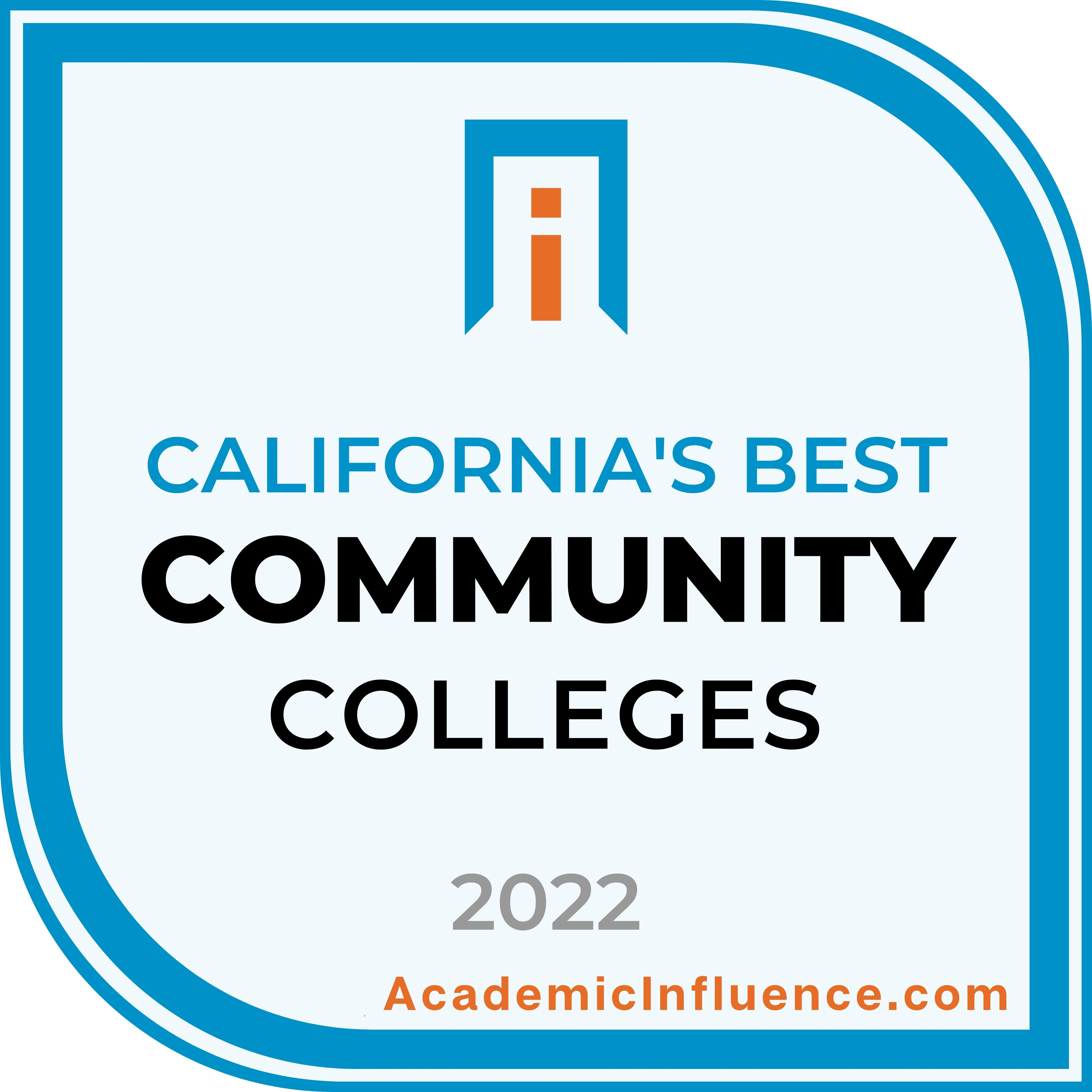 California’s Best Community Colleges of 2021 Academic Influence