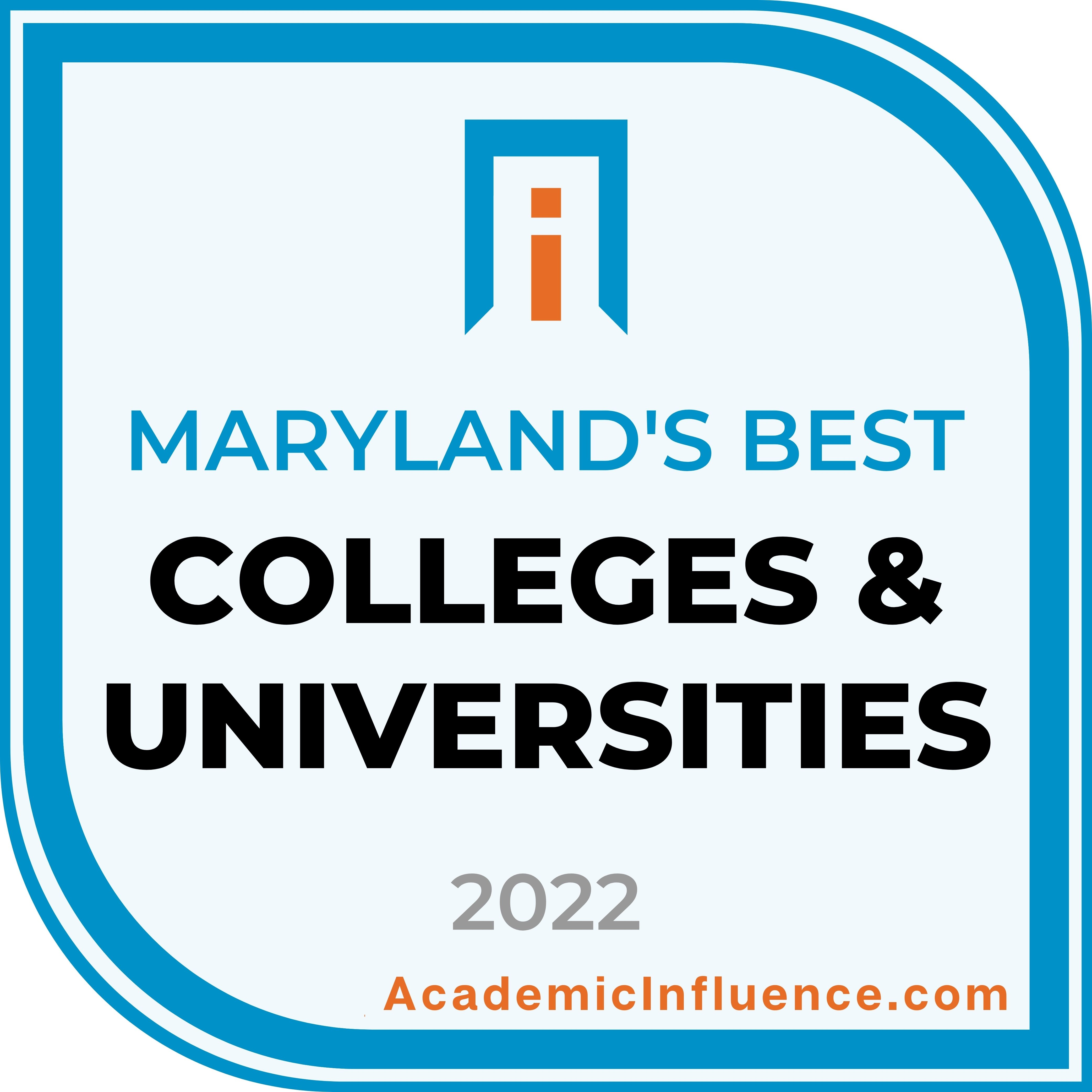 Maryland’s Best Colleges and Universities of 2021 Academic Influence