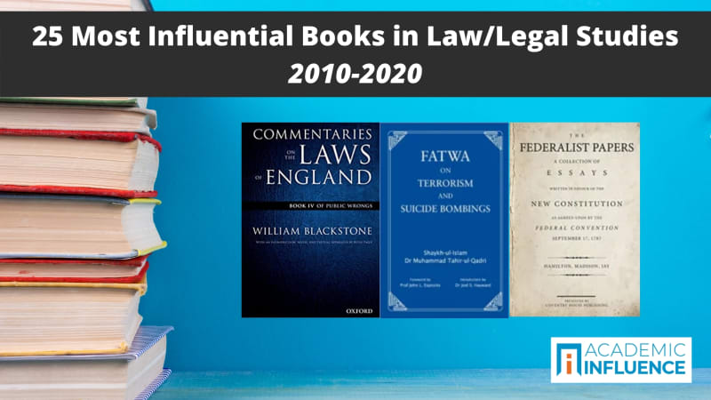 25 Most Influential Books in Law/Legal Studies 2010–2020 ...