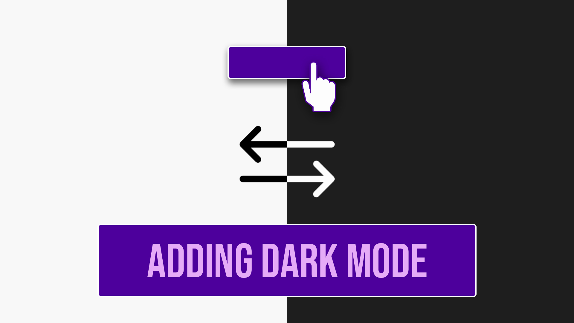 Adding Dark Mode With Css Javascript