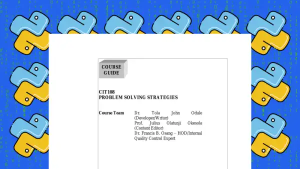 Problem Solving Strategies in Computing Cover