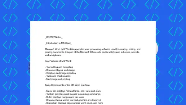 Microsoft Office Suite: A Comprehensive Guide Cover