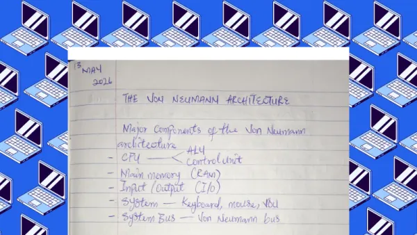 Von Neumann Architecture Core Components Cover