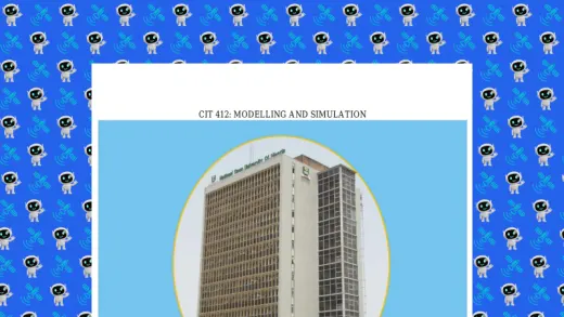 Modelling and Simulation for Computer Science Cover