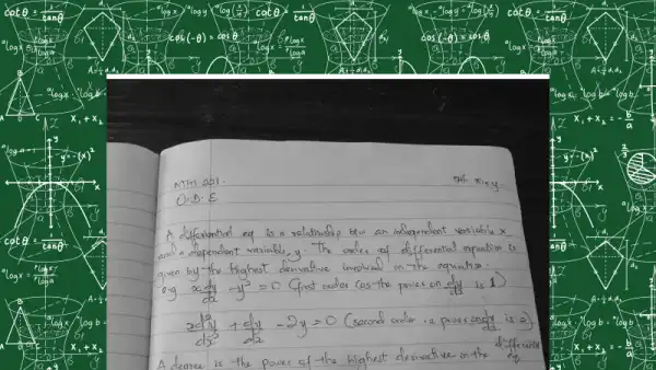 Notes on Differential Equations Methods Cover