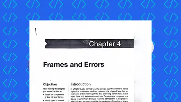 Data Link Layer Frames and Errors Cover