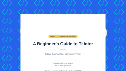 Beginner's Guide to Tkinter in Python Cover