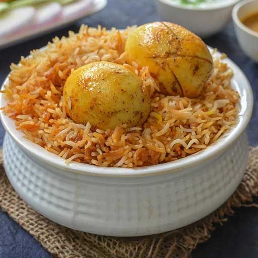 Egg Biryani slide 1