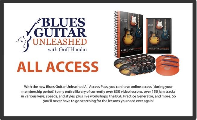 Blues guitar unleashed sale clearance