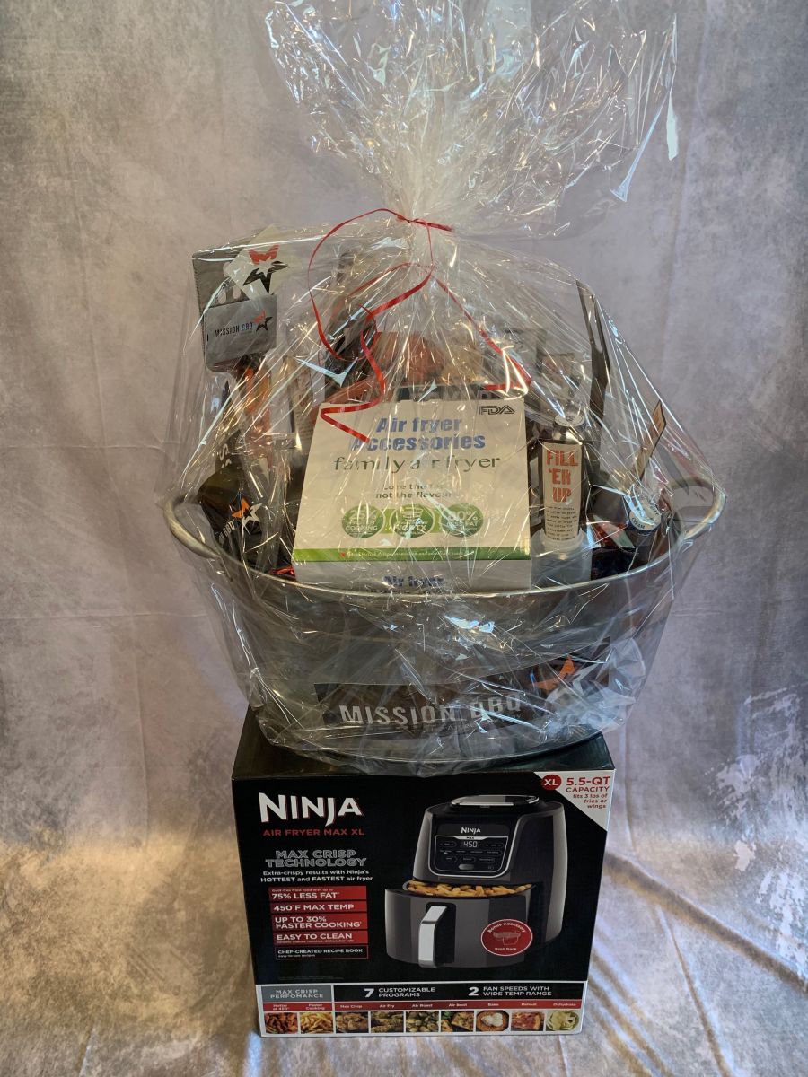 Auction Page | Air Fryer and Mission BBQ Basket