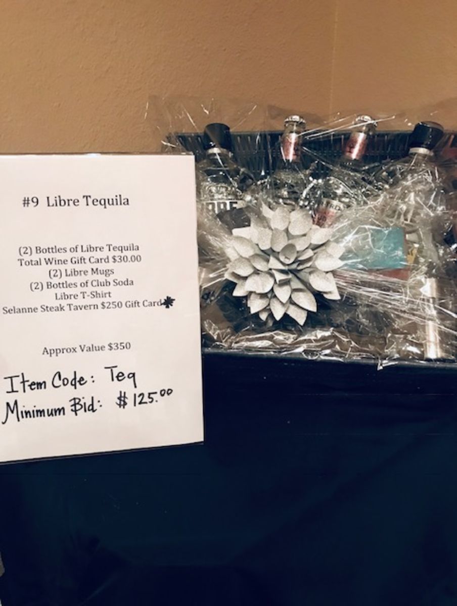Auction Page Libre Tequila Basket