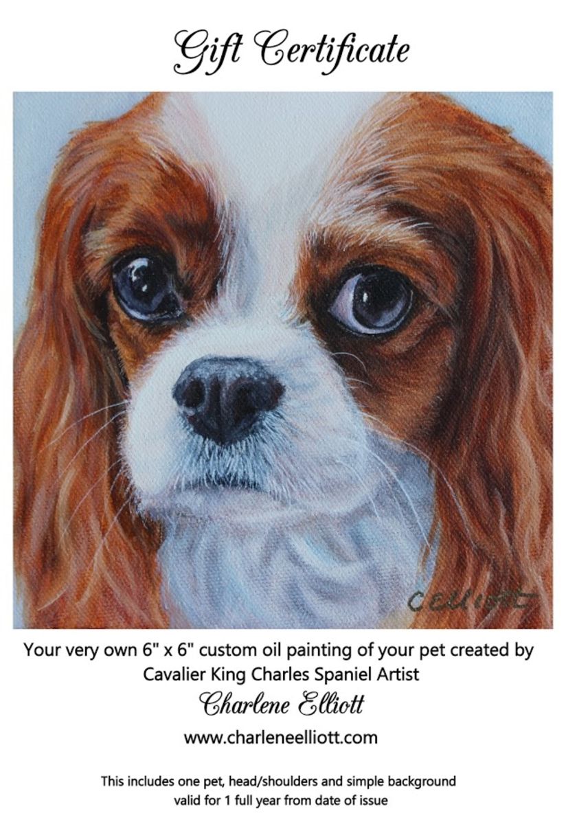 Auction Page Custom Oil Head Study Of Your Dog