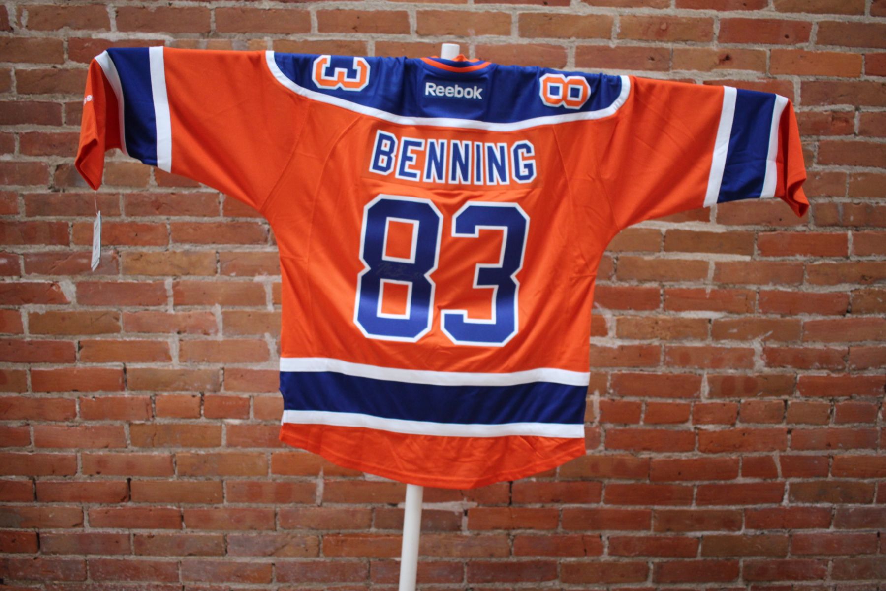 oilers jersey auction