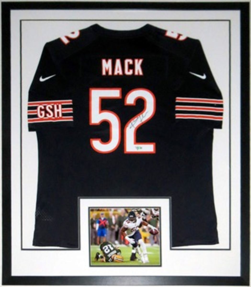 chicago bears autographed jersey
