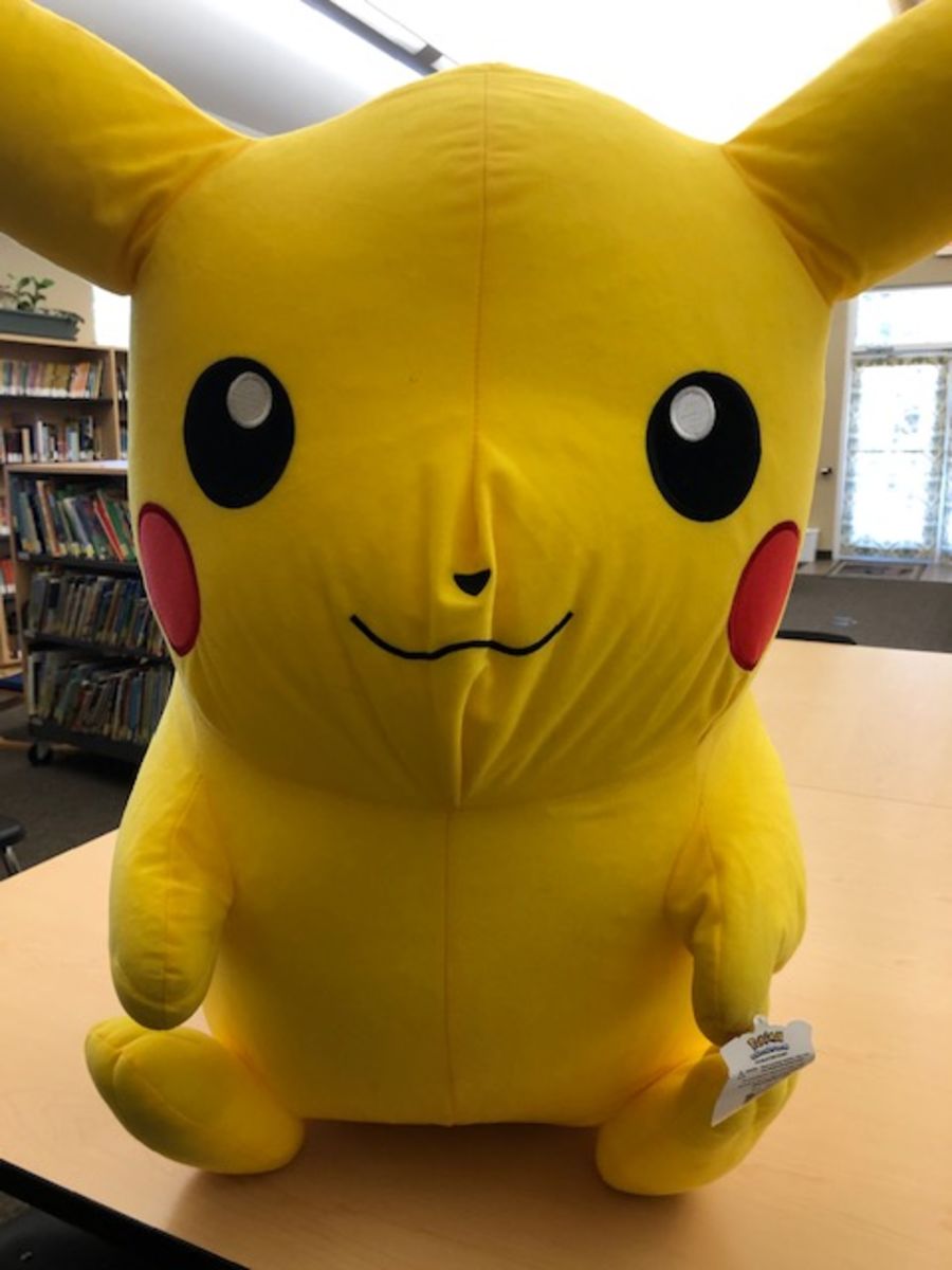oversized pikachu plush