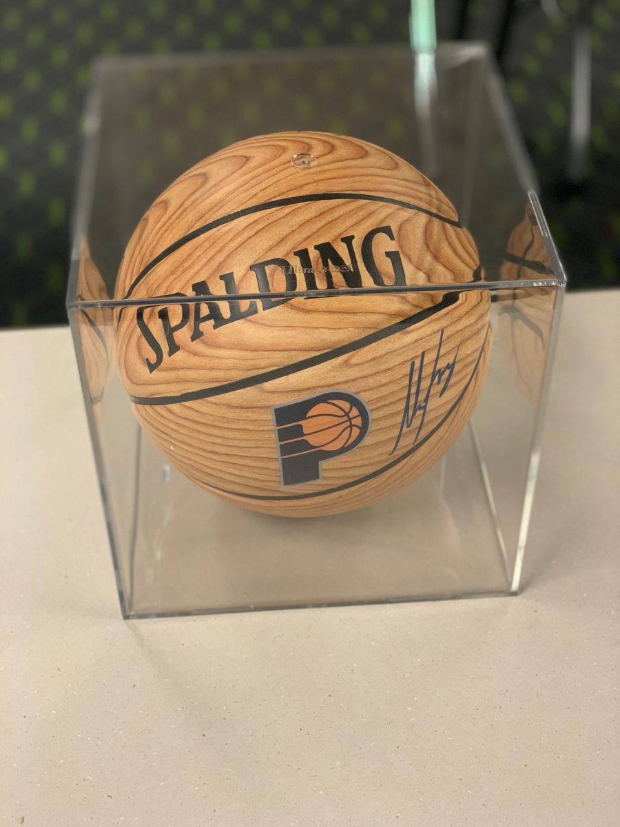 Auction Page Signed Myles Turner Basketball
