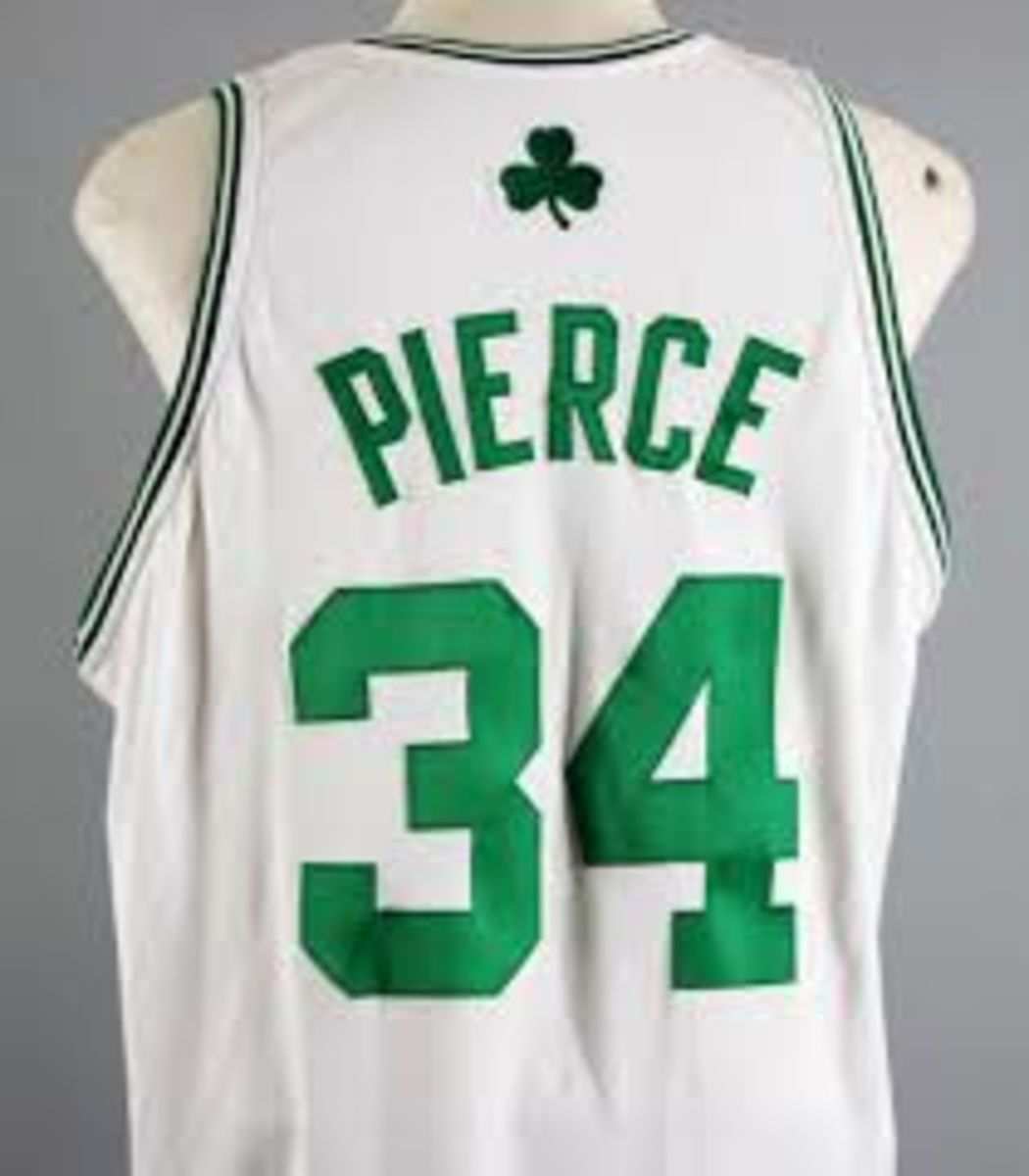 paul pierce signed jersey