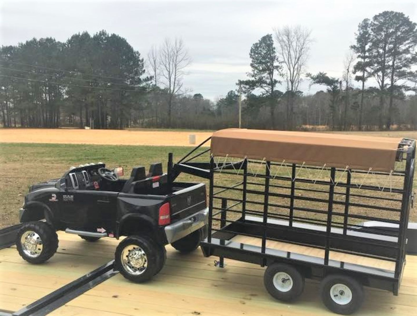 dodge dually ride on toy