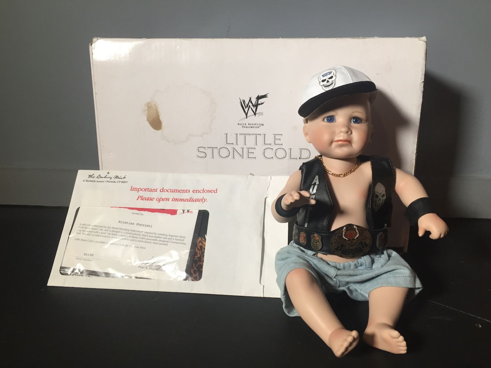 stone cold steve austin doll
