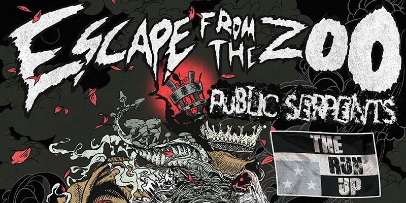 Escape From the Zoo, Public Serpents, The Run Up event logo