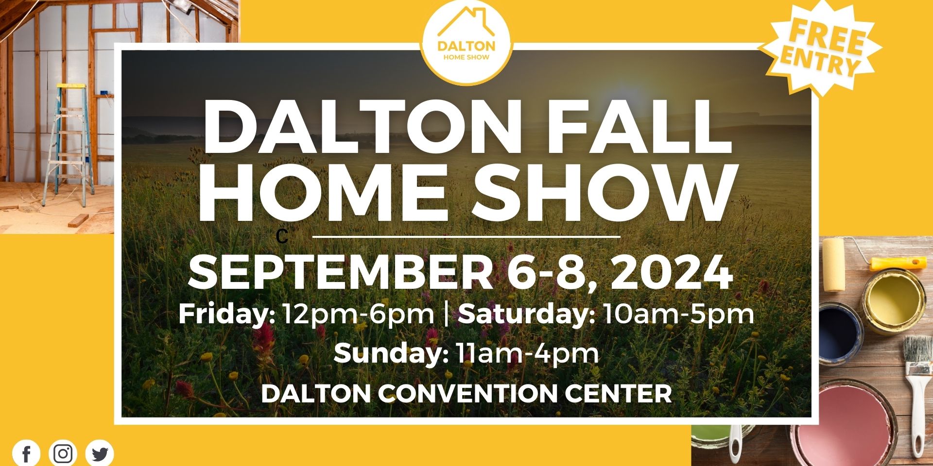 Dalton Fall Home Show, September 2024 event logo