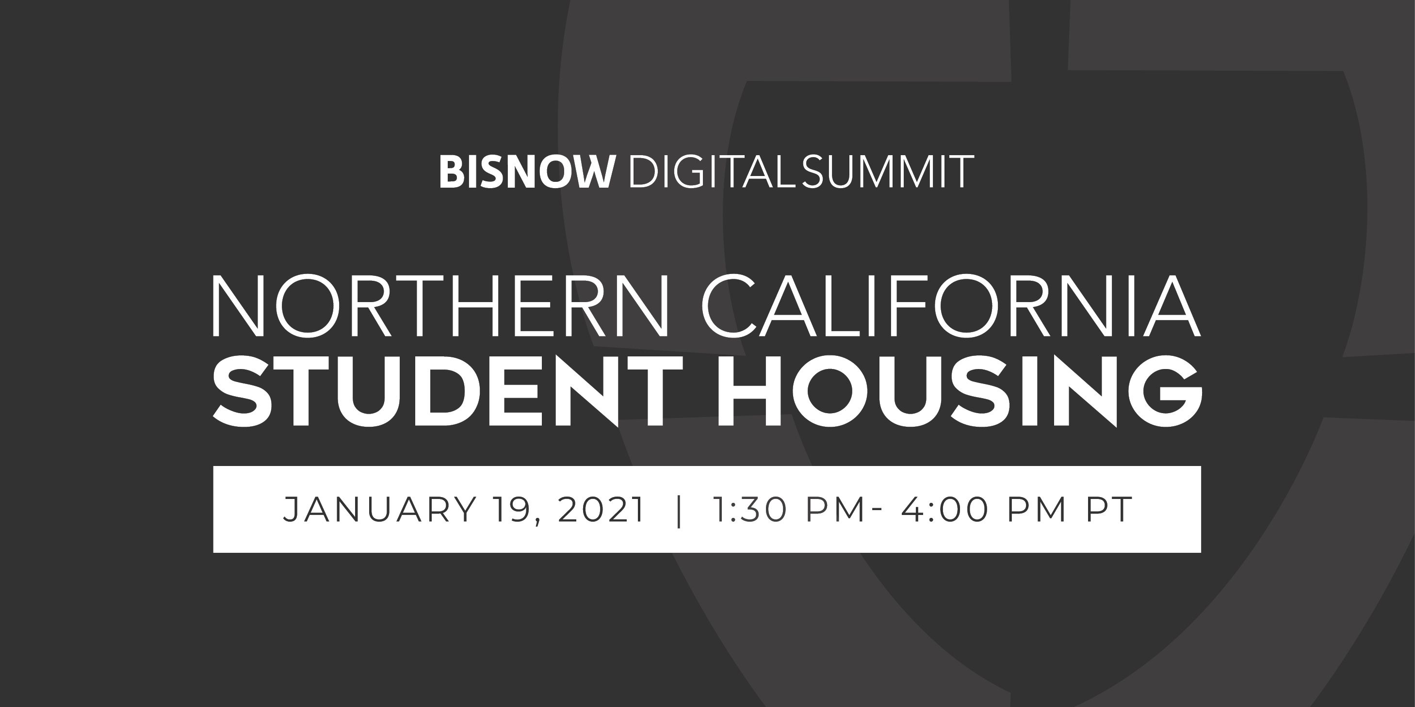 Northern California Student Housing Summit event logo