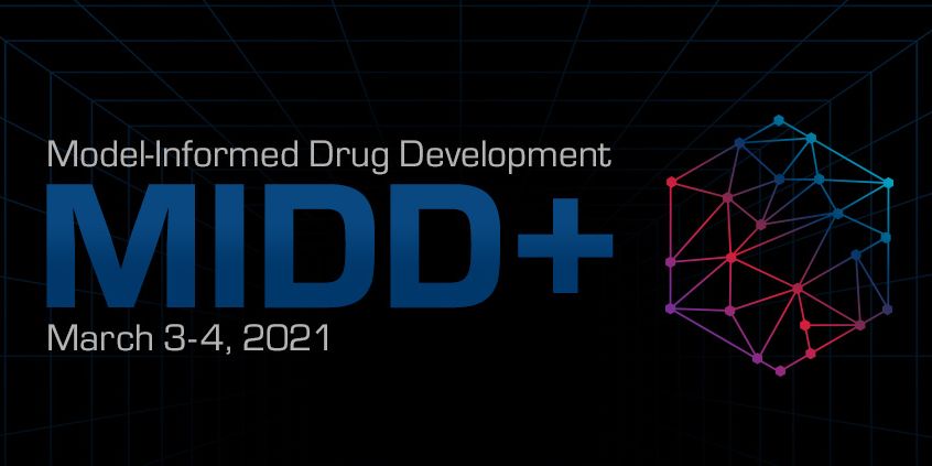 Simulations Plus MIDD+ 2021 event logo