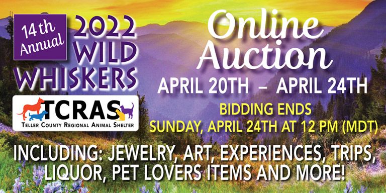 Wild Whiskers Online Auction 2022 event logo