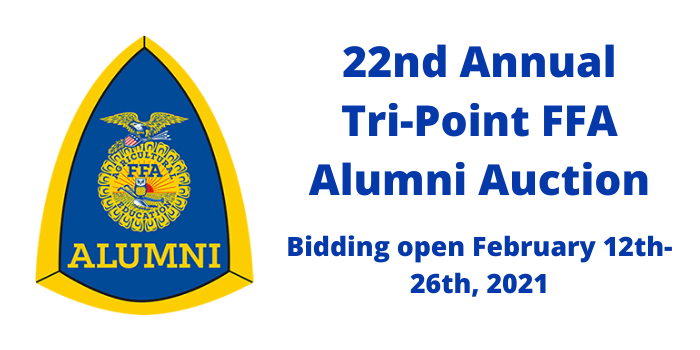 Tri-Point FFA Alumni Auction event logo