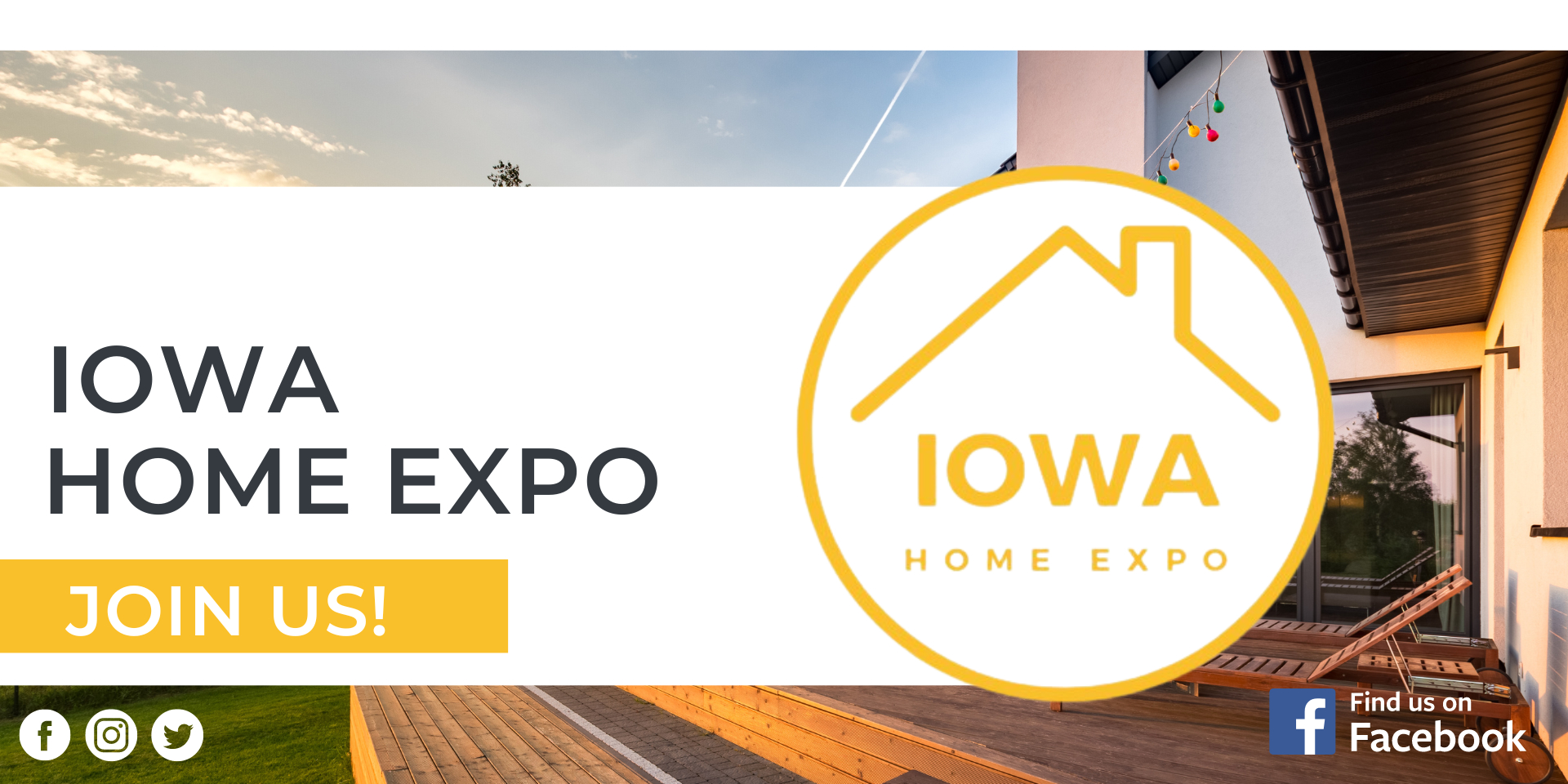 Iowa Home Expo, October 2024 event logo