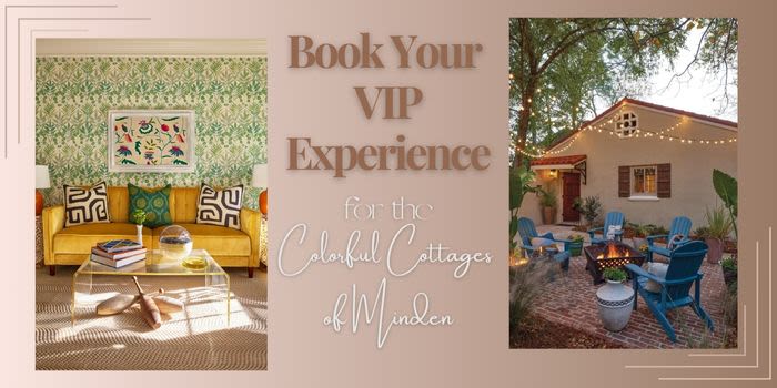 Colorful Cottages of Minden VIP Package-Stay at the Villas event logo