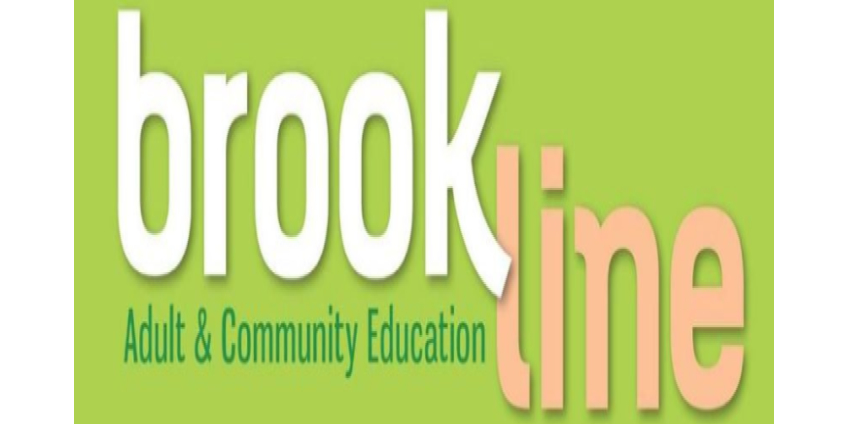 Brookline Adult Ed Fundraiser event logo