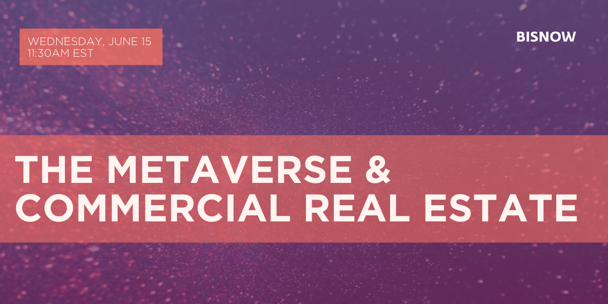 The Metaverse and Commercial Real Estate event logo