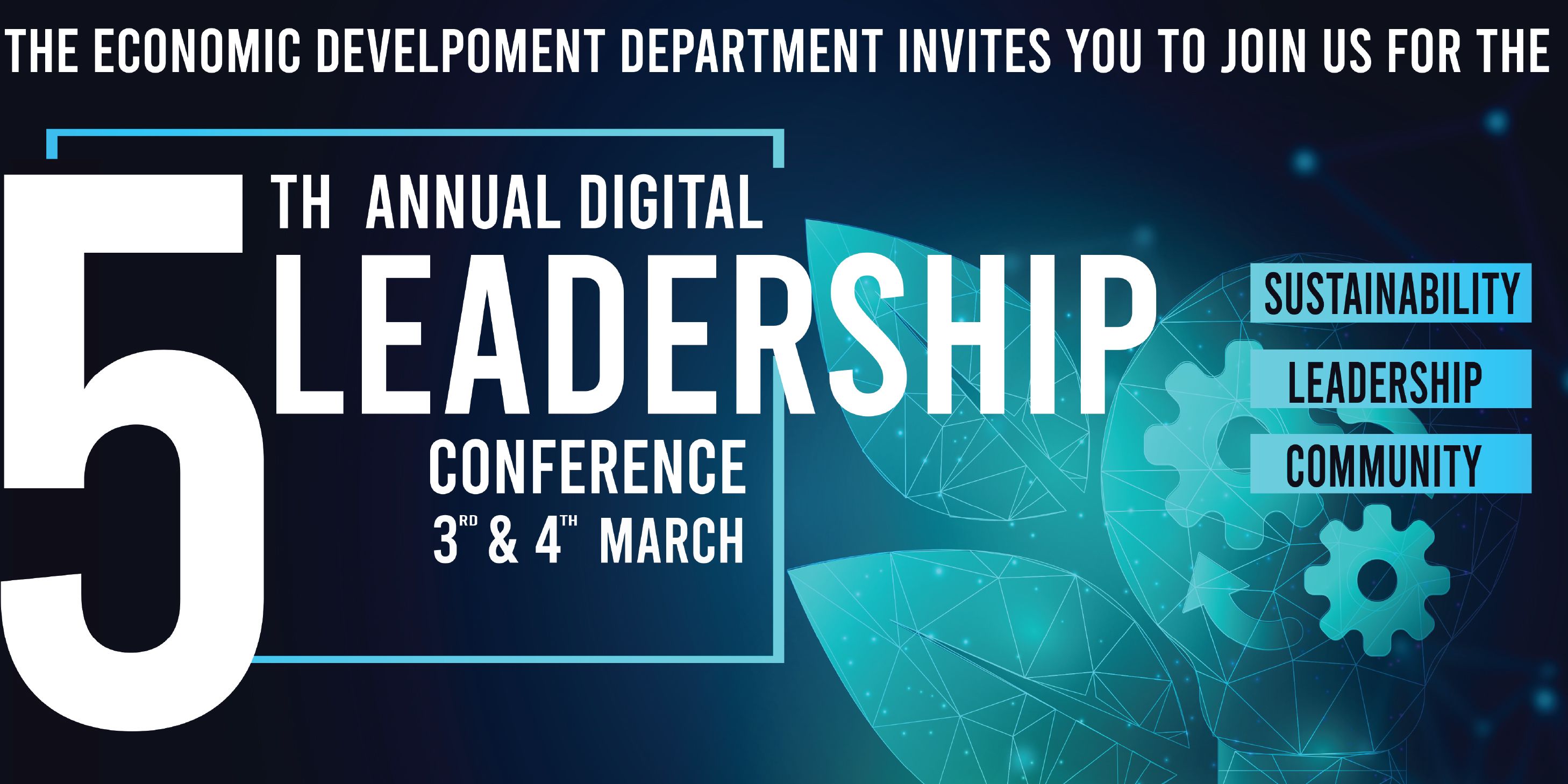 2022 Digital Leadership Conference event logo