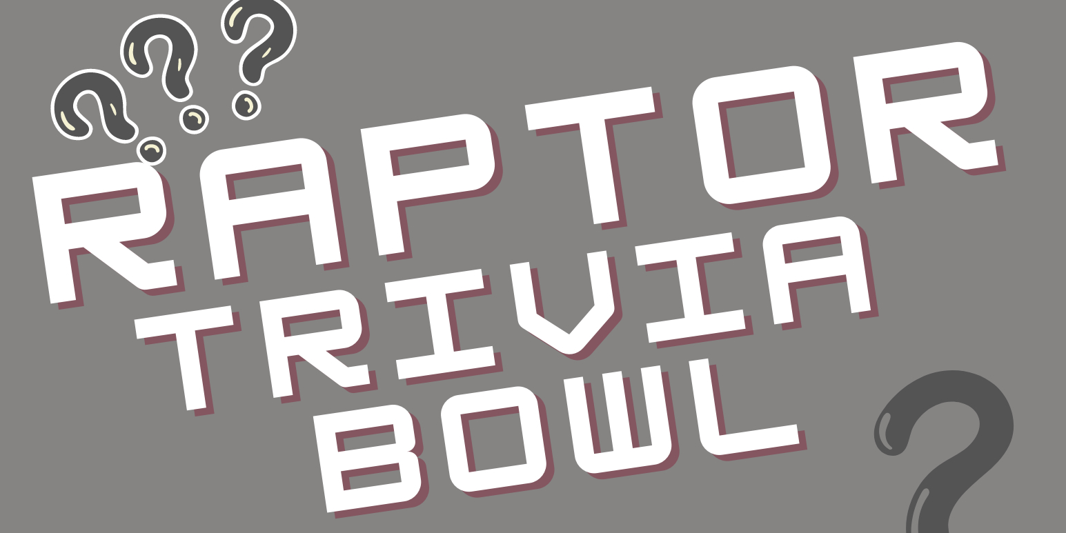 Raptor Trivia Bowl event logo