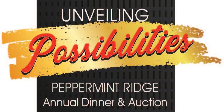 Unveiling Possibilities, Peppermint Ridge Online Auction event logo