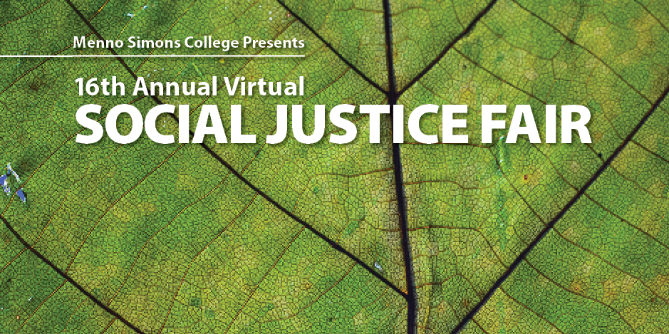 Social Justice Fair event logo