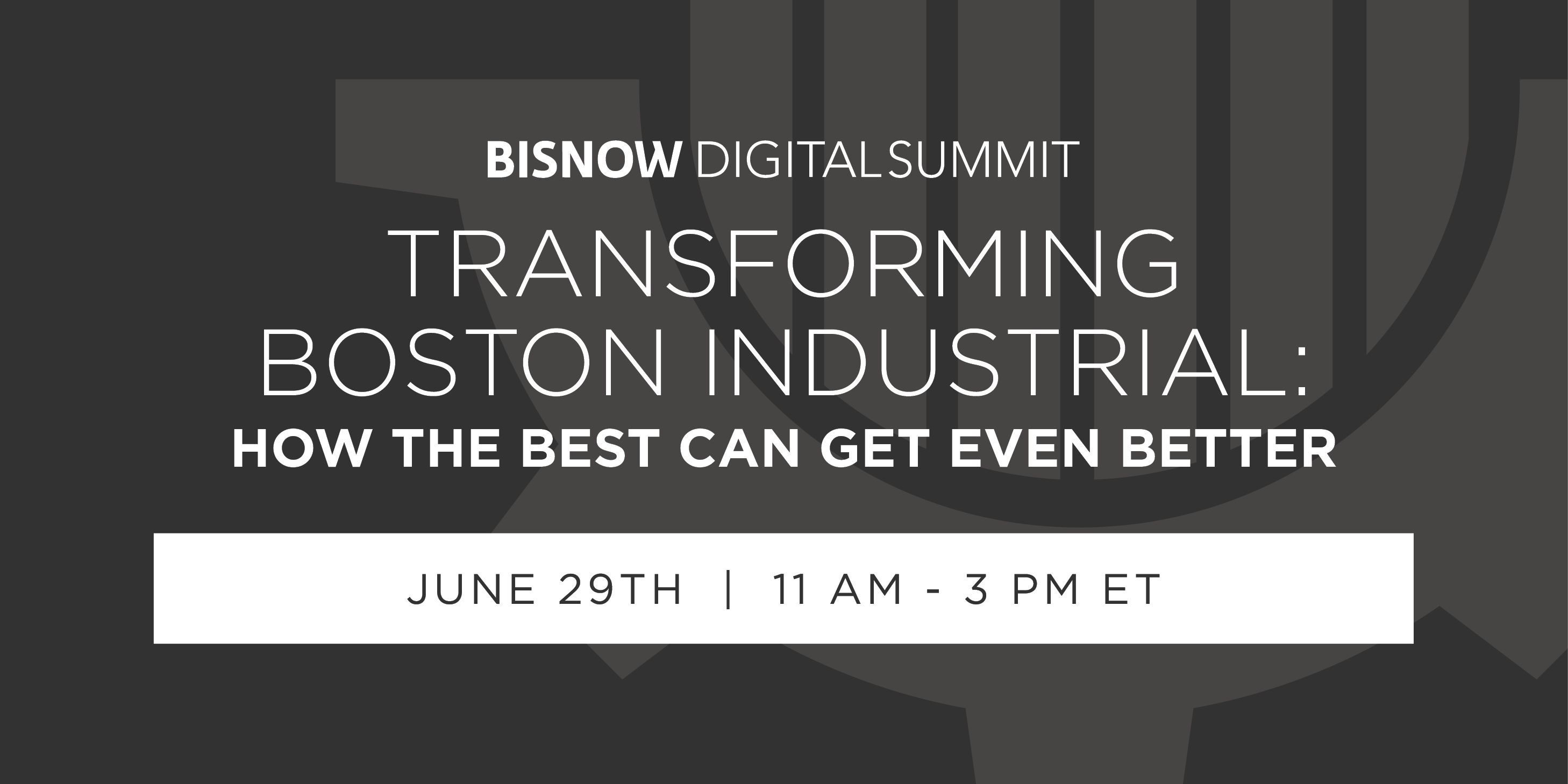Transforming Boston Industrial event logo