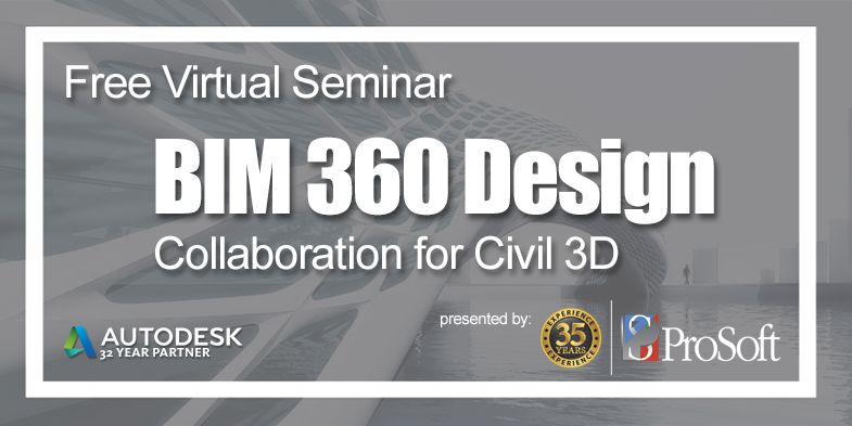 BIM 360 Design: Collaboration for Civil 3D event logo