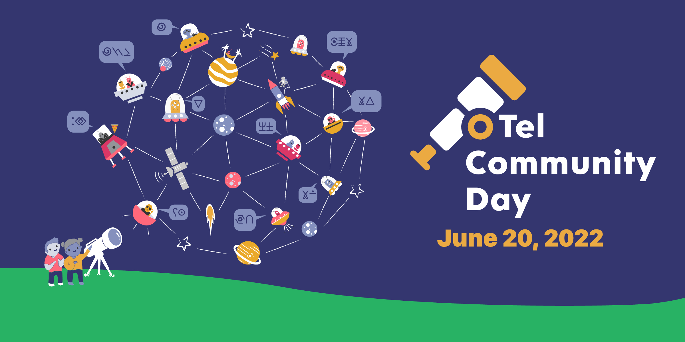 OTel Community Day NA 2022 event logo