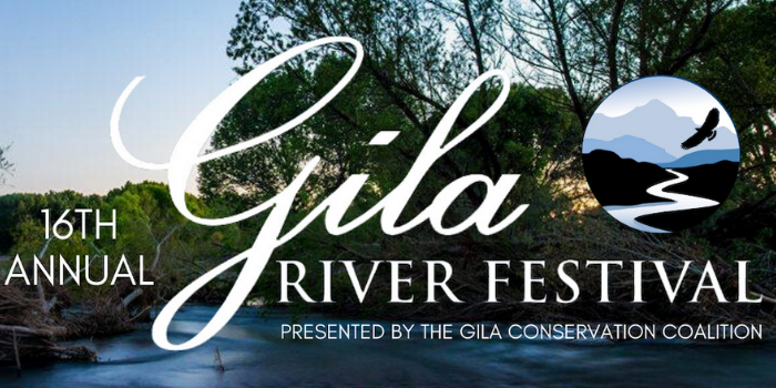 16th Annual Gila River Festival event logo