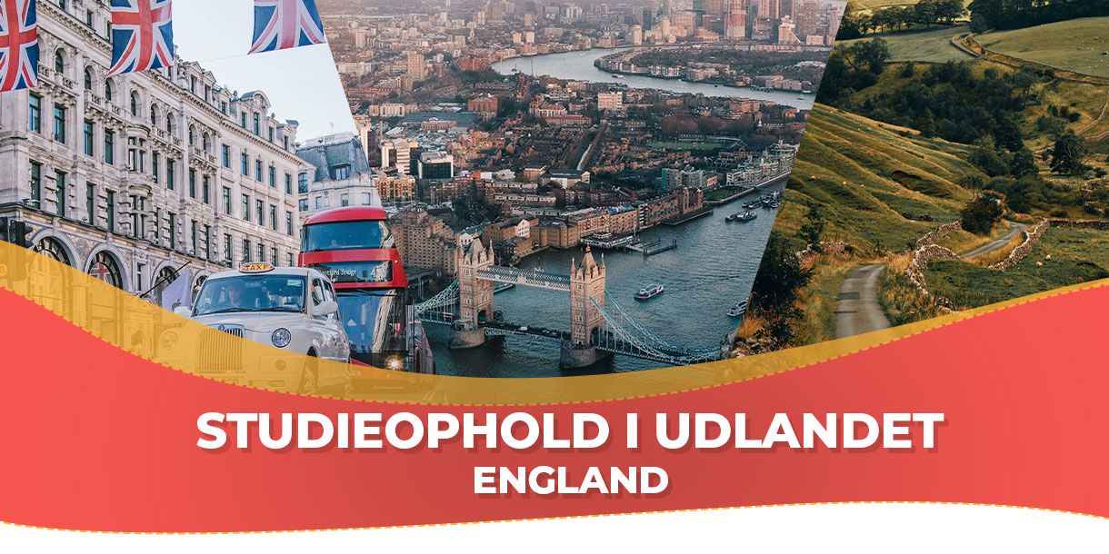 Studieophold i England event logo