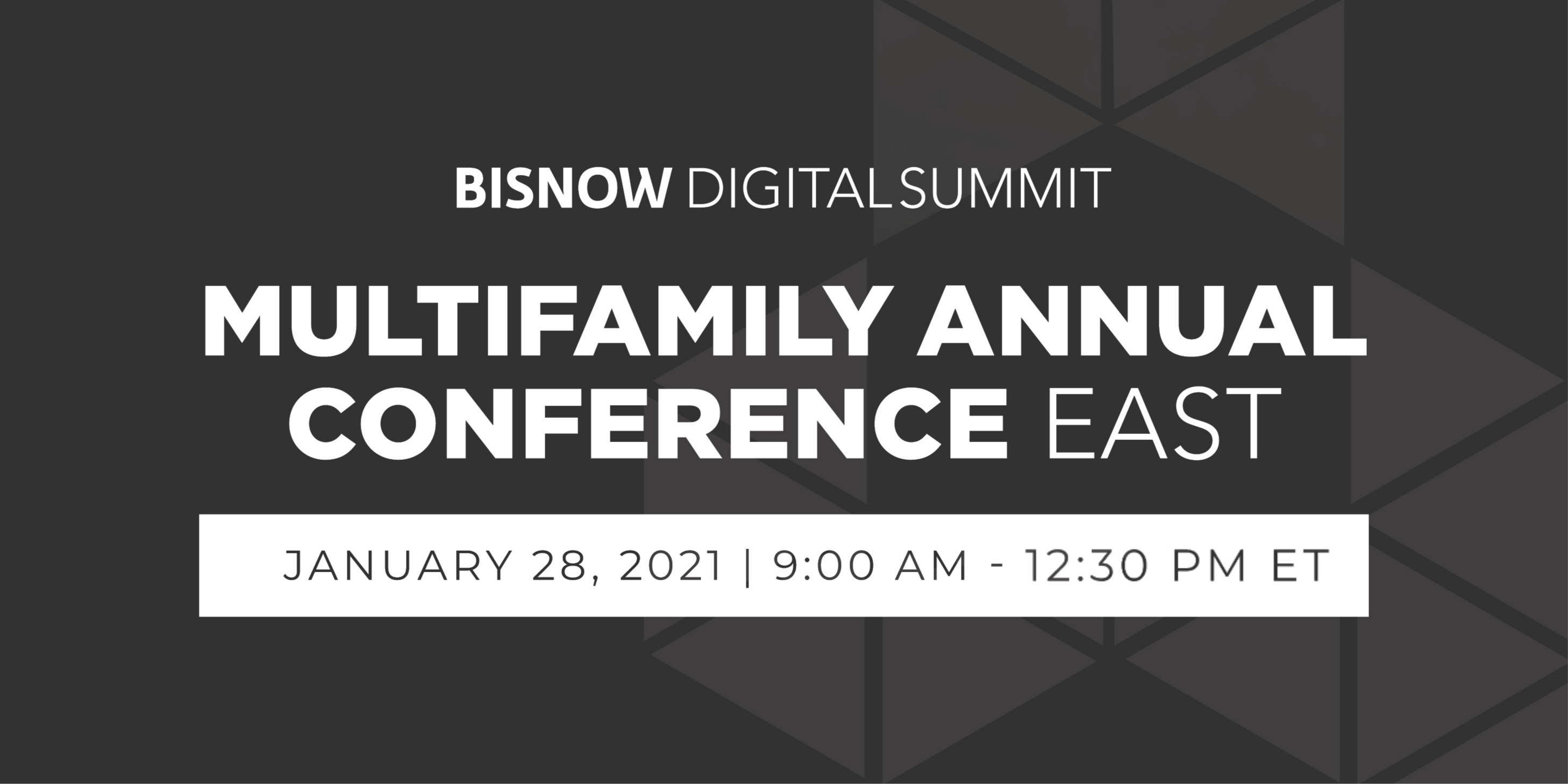 Bisnow Multifamily Annual Conference East event logo