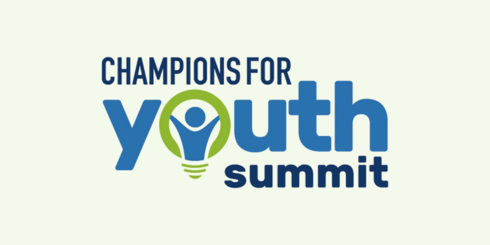 Champions for Youth Summit 2024 event logo