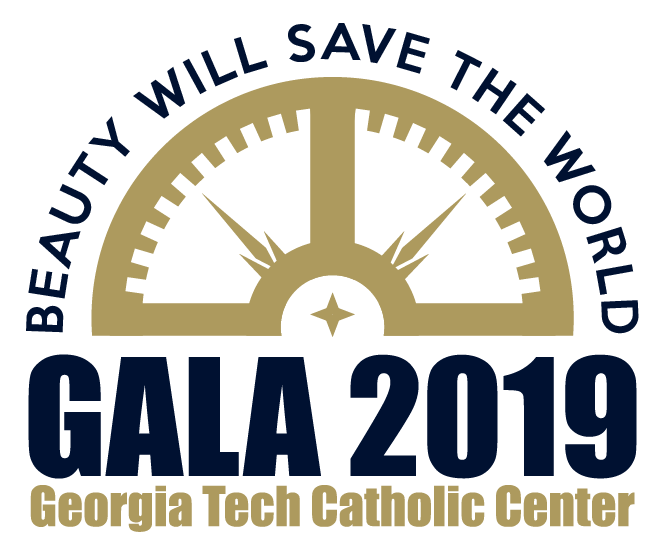 Georgia Tech Catholic Center Gala 2019 event logo